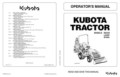 13 Free Pdf Kubota Bx2230 Service Manual 2022 Equinox Global