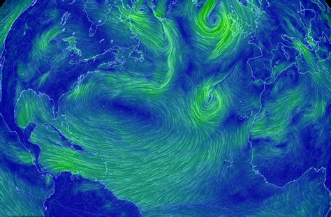 Earth A Global Map Of Wind Weather And Ocean Conditions Global