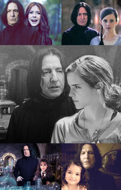 Thesnapes “ Pictured Top To Bottom L To R Severus With Lily