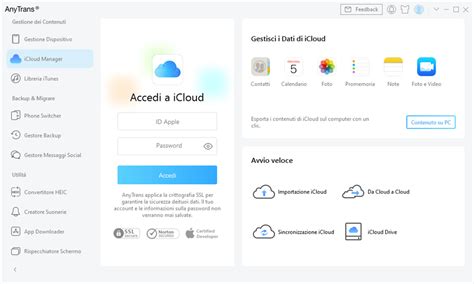 Guida Online Anytrans Icloud Drive