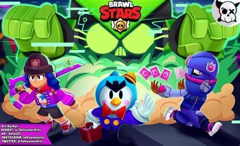 Brawl Stars Loading Screen Concept By Uselivanovarts Have You Seen