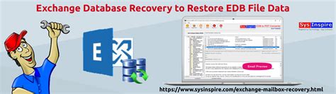 Exchange Database Recovery To Restore Edb File Data
