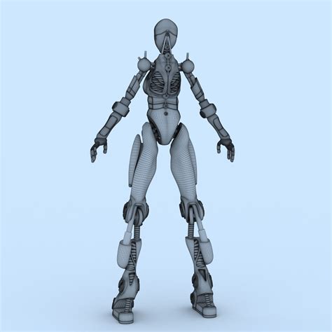 Artstation Female Robot 1 Fr1 Resources