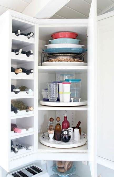 It is a staple of good kitchen remodeling practice, and it goes a long ways toward solving blind corner problems. Corner Storage Cabinet Diy Lazy Susan 68+ Ideas | Cupboards organization, Kitchen corner ...