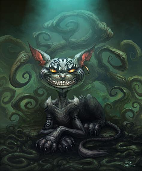 Cheshire Cat Alice Madness Dark Alice In Wonderland Cheshire Cat Art