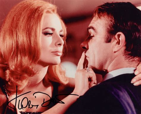 Karin Dor In Person Signed Photo From The James Bond Film You Only