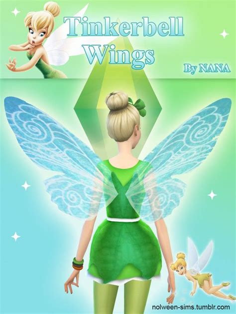 Tinkerbell Wings By Nana At Nolween Via Sims 4 Updates Sims