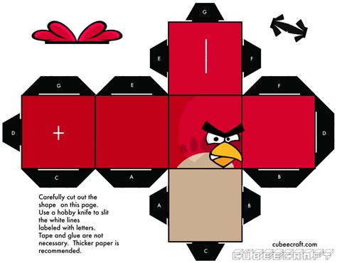 12 Awesome Angry Birds Papercraft Paper Crafts