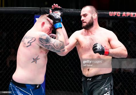 Martin Buday Of Slovakia Punches Jake Collier In A Heavyweight Fight News Photo Getty Images