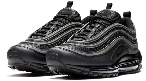 Nike Air Max 97 Triple Black Mens Soldsoles