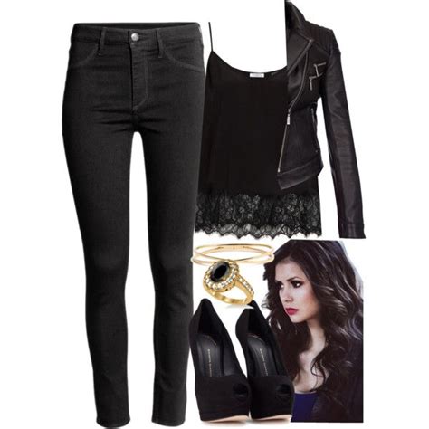 Katherine Pierce Inspired By Smirnova Varya On Polyvore Featuring Mode Equipment Barbour In