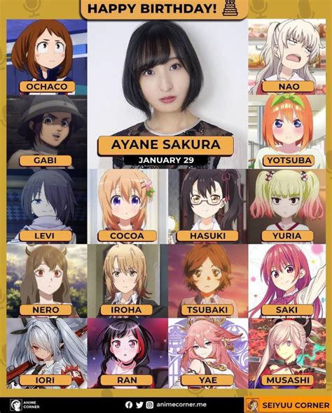 77 Best Ayane Sakura Images On Pholder Seiyuu 5 Toubun No Hanayome And Grandorder