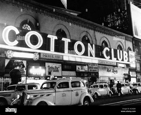 Cotton Club In New York S Harlem An Der 42nd Street Und Avenue Lennox