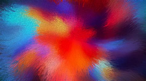 Wallpaper Colorful Abstract Red Blue Purple Orange 3840x2160