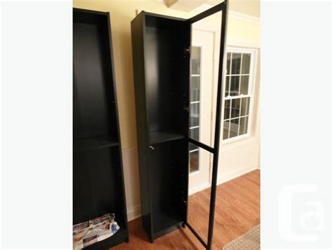 Ikea Billy Bookcase With Olsbo Glass Door For Sale In Russell Ontario