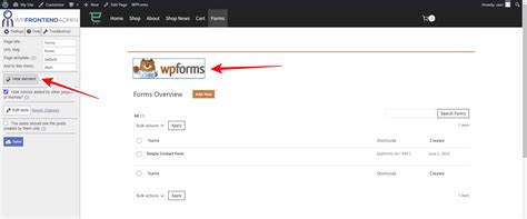 Wpforms Allow Users To Create And Edit Forms On The Frontend