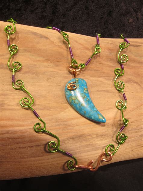Turquoise Tear Drop Pendent By Mynewearthcreations On Etsy