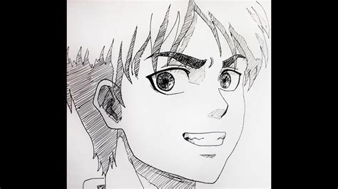 Eren yēgā), eren jaeger in the funimation dub and subtitles of the anime, is a fictional character and the protagonist of the attack on titan. How to draw Eren Jaeger Shingeki no Kyojin Drawing - YouTube