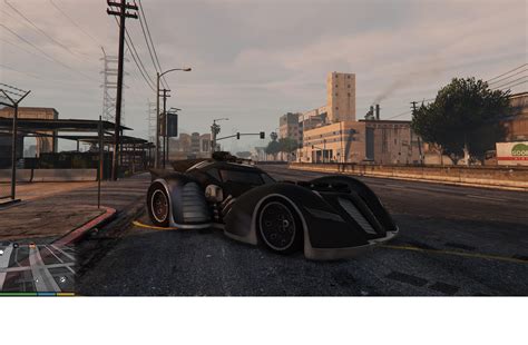 Batmobile Asylum Gta5
