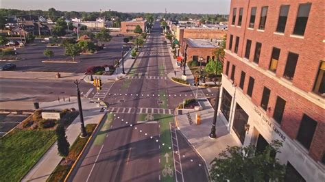 Downtown Kankakee Illinois 4k Drone Footage Youtube