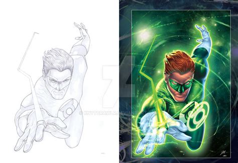 Green Lantern After Alex Ross By Wesleyjames1985 X By Knytcrawlr On