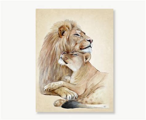 Bunny Painting Lion Painting Couple Painting Watercolor Paintings