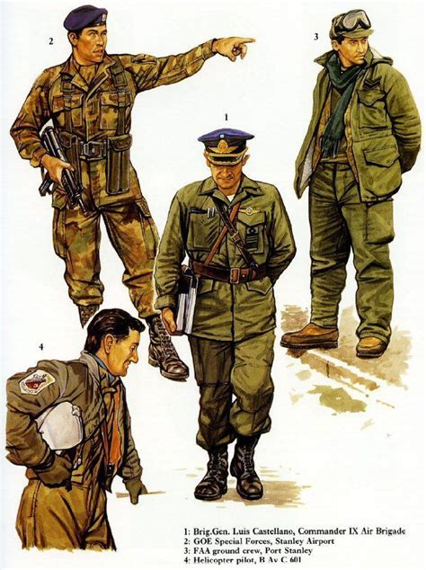 53 Best Falklands War Uniforms Images On Pinterest