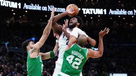 Sports Celtics Blow Out Sixers In Game 2 Nba Mvp Joel Embiid Makes Minimal Impact In Return