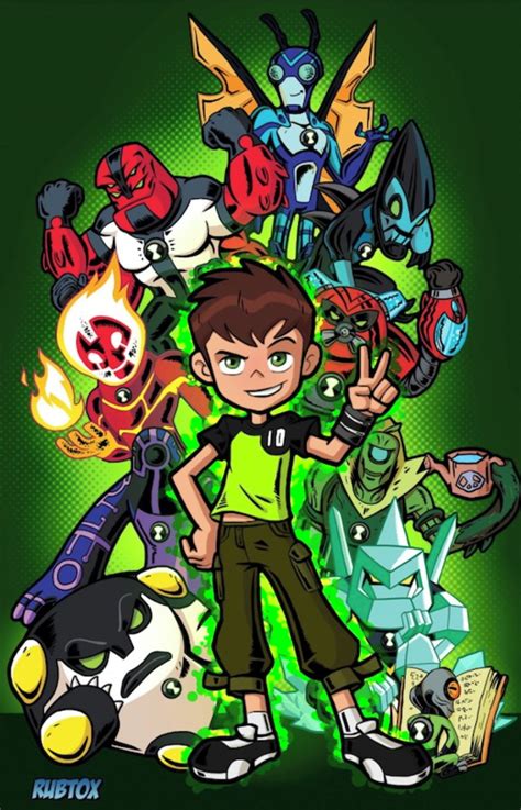 Ben 10, later known as ben 10 classic or classic ben 10, is an american animated series created by the group man of action and produced by cartoon network studios. Quadro infantil ben 10 cartoon anime desenho animado ...