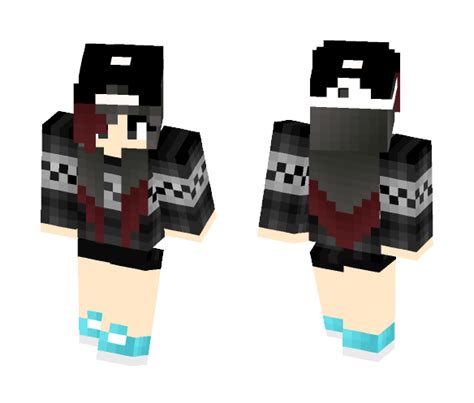 Download Dye Red Hair Girl Minecraft Skin For Free
