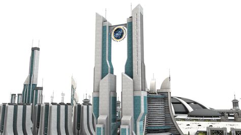 Cities Skylines City Building Science Fiction Futuristic Png
