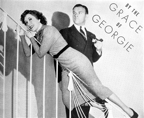 george burns on life with gracie allen 1936 click americana