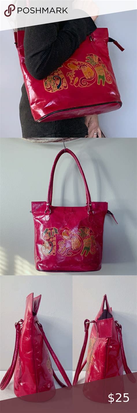 Laurel Burch Leather Dog Tote Dog Tote Laurel Burch Leather