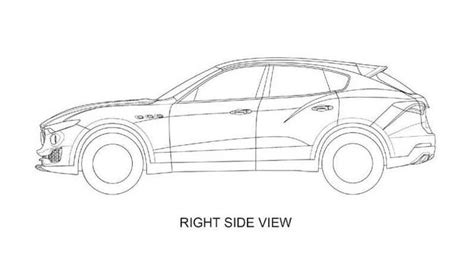 Cars tekening kleur / find your perfect car, truck or suv at auto.com. Dit is de Maserati Levante op patent tekeningen