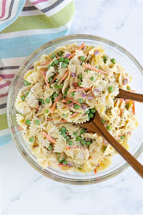 Pea Pasta Salad The Blond Cook