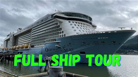 Ovation Of The Seas Full Ship Tour Royal Caribbean August 2021