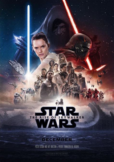 Star Wars The Rise Of Skywalker Movie Poster 2019 Made In Atlantis
