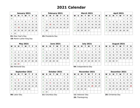 Printable 2021 2021 Depo Calendar Template Calendar Design