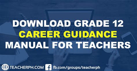 Download Grade 12 Career Guidance Manual For Teachers Teacherph