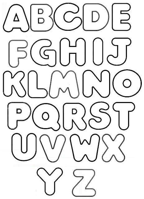 Pin By Izadora Miyake On Moldes Para Artesanato Bubble Letter Fonts Alphabet Letter Templates