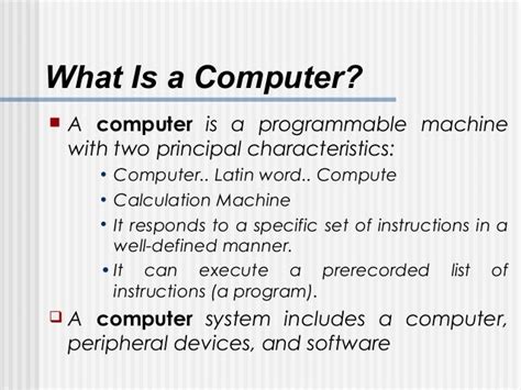 Basic Computer Fundamentals
