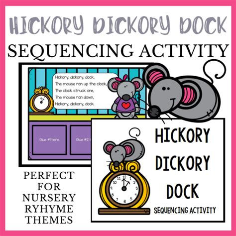 hickory dickory dock sequencing
