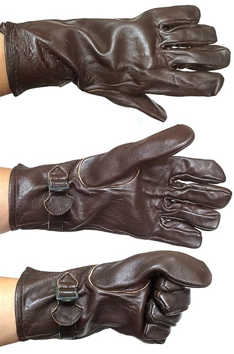 deadstock 1940 s swiss army leather gloves wwiiスイス軍 本革手袋 茶 luby s （ルビーズ）