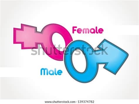 Male Female Sex Symbol Vector Stock Vector Royalty Free