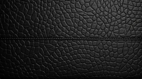 Black Leather Texture Sleek And Stylish Background Leather Pattern