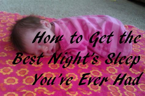 How To Get The Best Nights Sleep Youve Ever Had C Is For Coconut