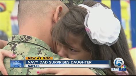 Navy Dad Surprises Daughter Youtube