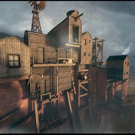 Wild West Mine Daz 3d