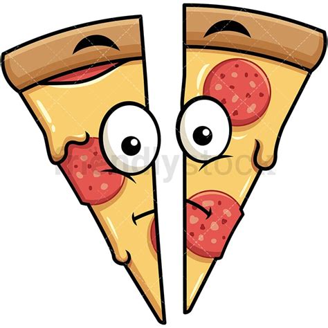 117 Immagini Di Cartoni Animati E Illustrazioni Vettoriali Di Pizza