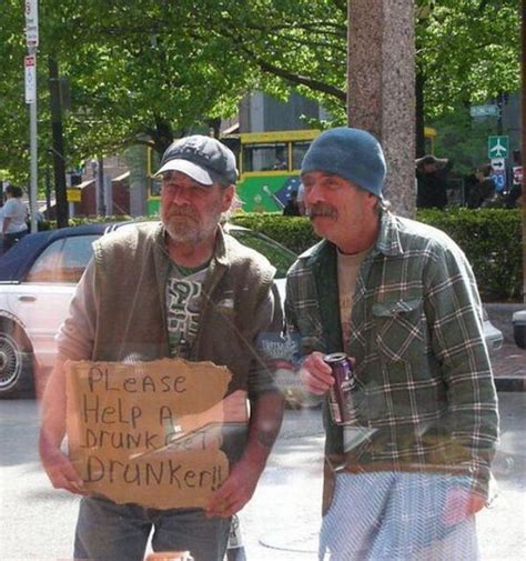 Get Drunker Funny Homeless Signs Funny Hobo Costume